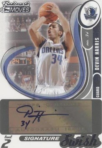2006-07 Topps Trademark Moves - Devin Harris #SSW-17