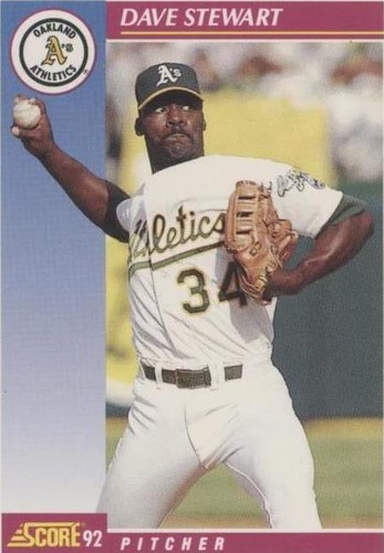 1992 Score - Dave Stewart #580