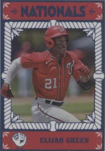 2023 Bowman Chrome - Elijah Green #BA-18