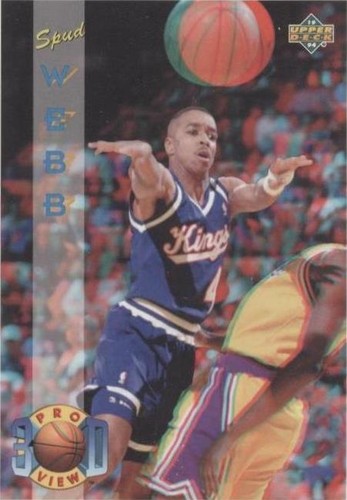 1993-94 Upper Deck Pro View 3D - Spud Webb #45