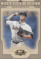 2008 Donruss Threads - Rick Porcello #DK-10