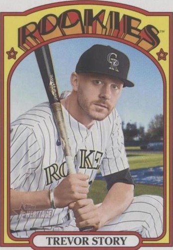 2021 Topps Heritage High Number - Trevor Story #600