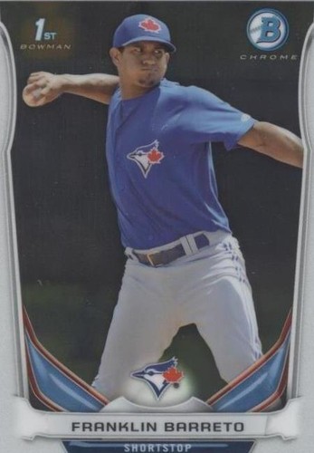 2014 Bowman - Franklin Barreto #BCP87