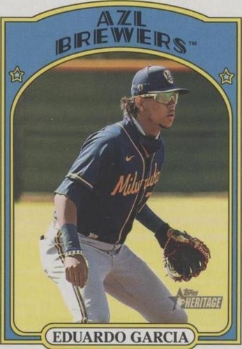 2021 Topps Heritage Minor League Edition - Eduardo Garcia #132