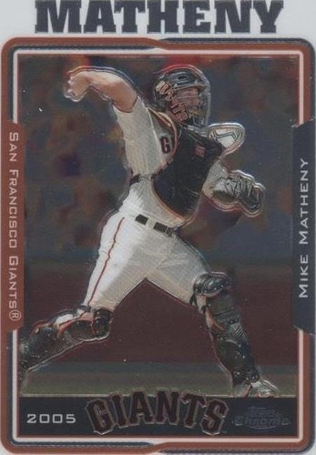 2005 Topps Chrome Update & Highlights - Mike Matheny #UH5