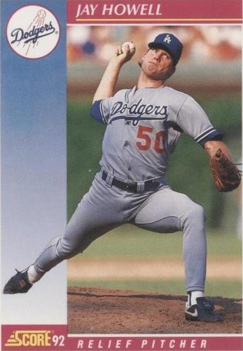 1992 Score - Jay Howell #119
