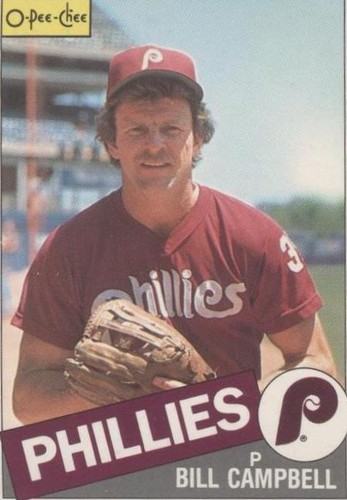 1985 O-Pee-Chee - Bill Campbell #209