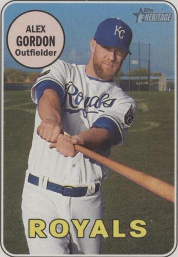 2018 Topps Heritage - Alex Gordon #386