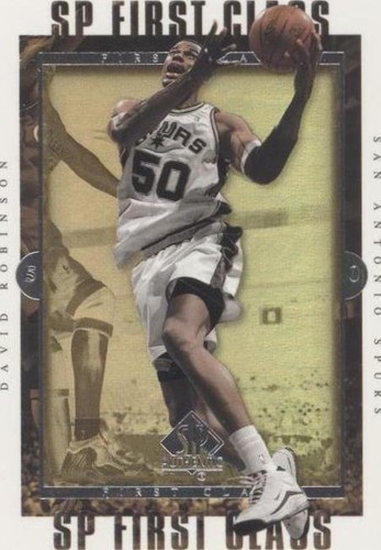 1999-00 SP Authentic - David Robinson #FC11