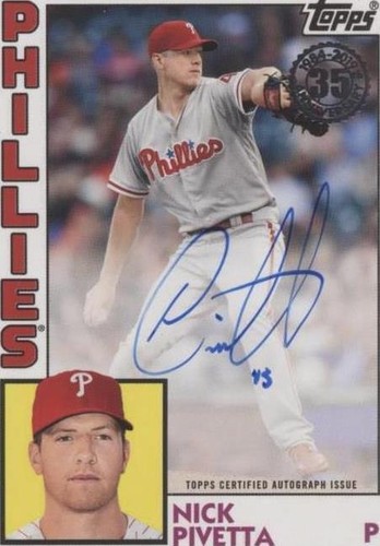 2019 Topps - Nick Pivetta #84A-NP