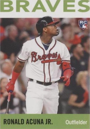 2018 Topps Throwback Thursday #TBT - Ronald Acuña Jr. #209