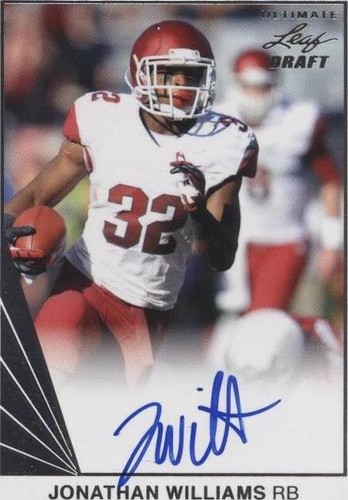2016 Leaf Ultimate Draft Jonathan Williams #BA-JW1