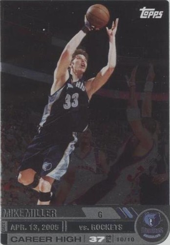 2005-06 Topps Big Game - Mike Miller #11