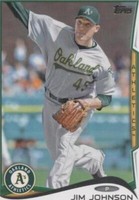 2014 Topps - Jim Johnson #487