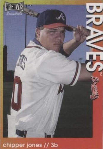 2022 Topps Archives Snapshots - Chipper Jones #21