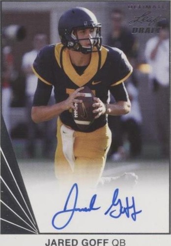 2016 Leaf Ultimate Draft Jared Goff #BA-JG1