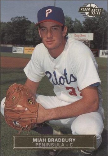 1992-93 Fleer Excel - Miah Bradbury #220