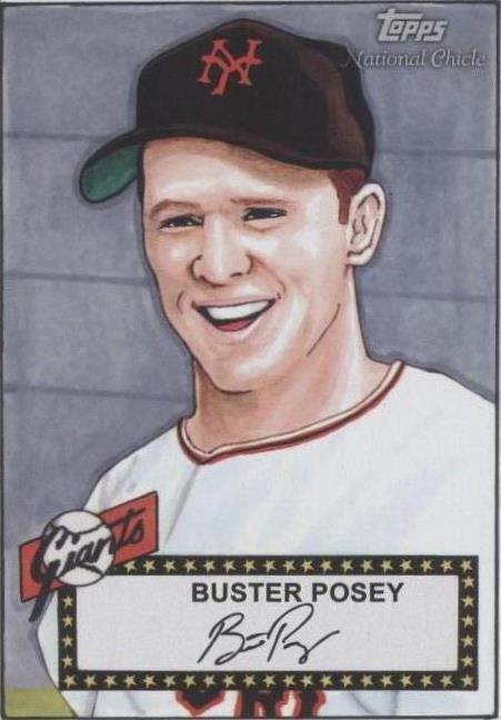Topps National Chicle 2010 - Buster Posey #311