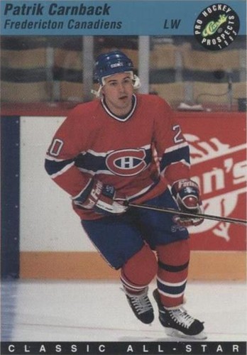 1993 Classic Pro Hockey Prospects - Patrik Carnback #105
