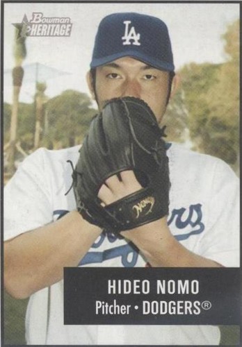 2003 Bowman Heritage - Hideo Nomo #147