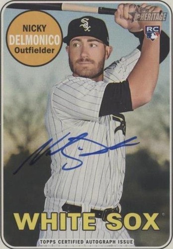 2018 Topps Heritage - Nick Delmonico #ROA-ND