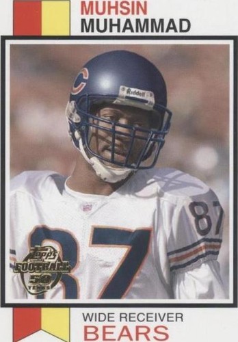 2005 Topps Muhsin Muhammad #TB18