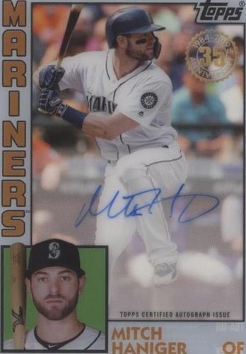 2019 Topps Clearly Authentic Autographs - Mitch Haniger #TBA-MH