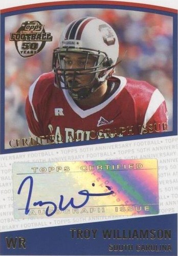 2005 Topps Troy Williamson #T-TW