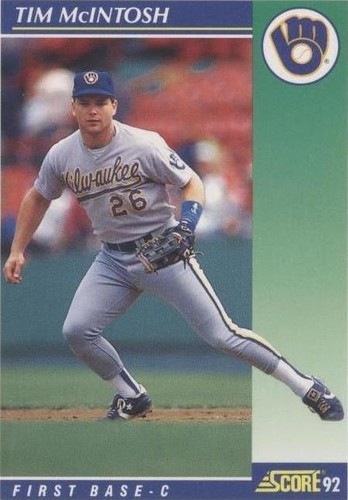 1992 Score - Tim McIntosh #469