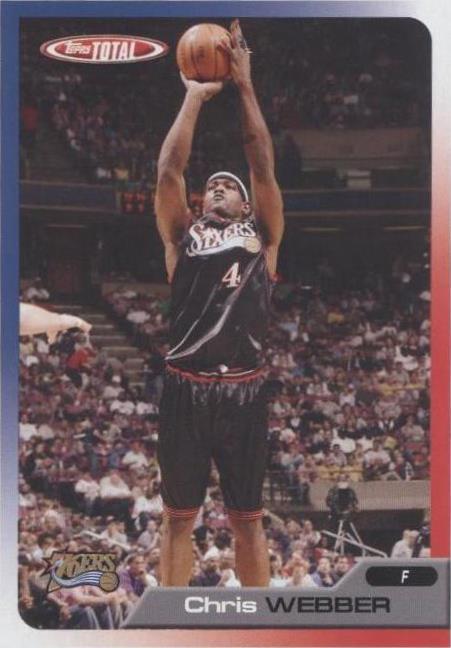 2005-06 Topps Total - Chris Webber #119
