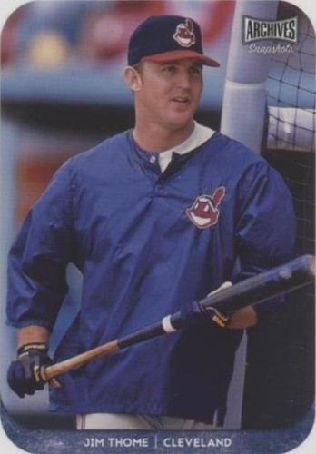 メジャーリーガー Jim Thome バット付きカード Jim Thome 2006 Topps Topps Trading Places Bat Relic #TPR-JT
