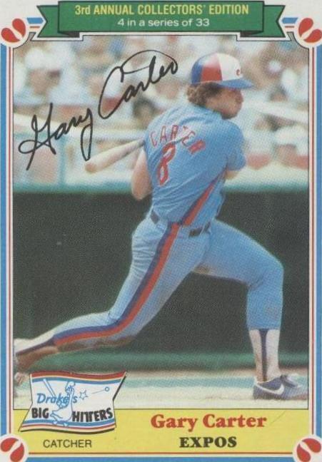Topps Drake's Big Hitters 1983 - Gary Carter #4