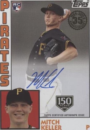 2019 Topps Update Series - Mitch Keller #84A-MKE