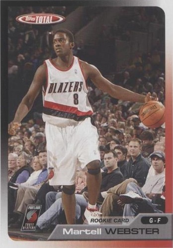 2005-06 Topps Total - Martell Webster #329
