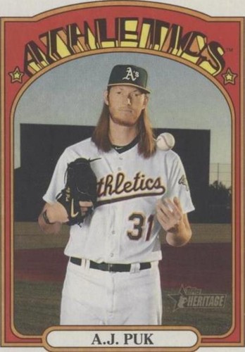 2021 Topps Heritage - A.J. Puk #118