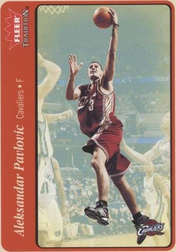 2004-05 Fleer Tradition - Sasha Pavlovic #16