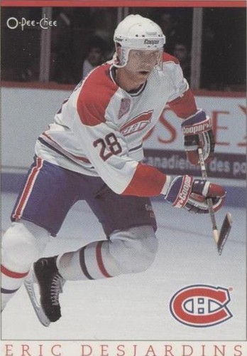 1993 O-Pee-Chee Montreal Canadiens Hockey Fest - Eric Desjardins #20