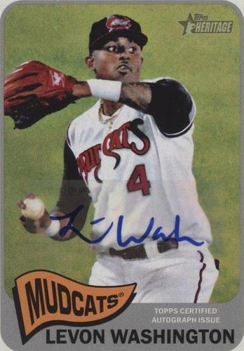 2014 Topps Heritage Minor League Edition - LeVon Washington #ROA-LW