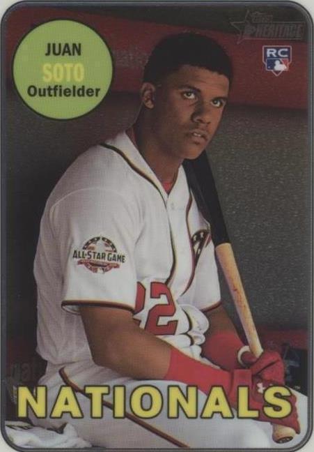 Topps Juan Soto Baseball 2018 Season Sports Trading Cards