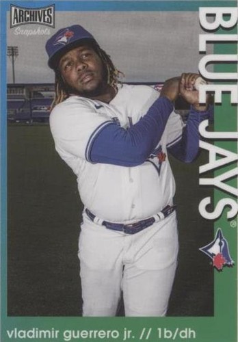 2022 Topps Archives 1988 Topps Big Foil Sky Blue Vladimir