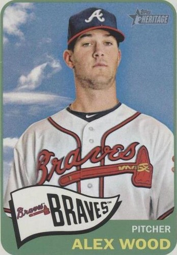 2014 Topps Heritage - Alex Wood #423