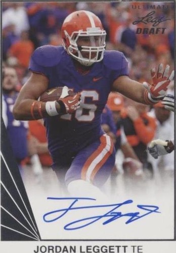 2017 Leaf Ultimate Draft Jordan Leggett #BA-JL1