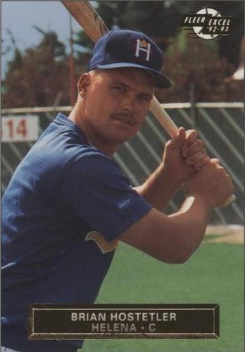 1992-93 Fleer Excel - Brian Hostetler #187