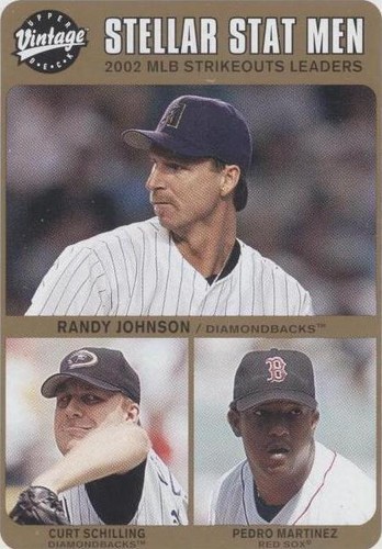 2003 Upper Deck Vintage - Curt Schilling Pedro Martinez Randy Johnson #235