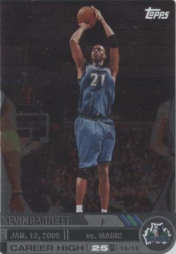 2005-06 Topps Big Game - Kevin Garnett #95