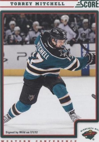 2012-13 Score - Torrey Mitchell #249