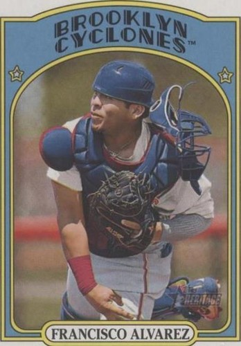 2021 Topps Heritage Minor League Edition - Francisco Alvarez #21