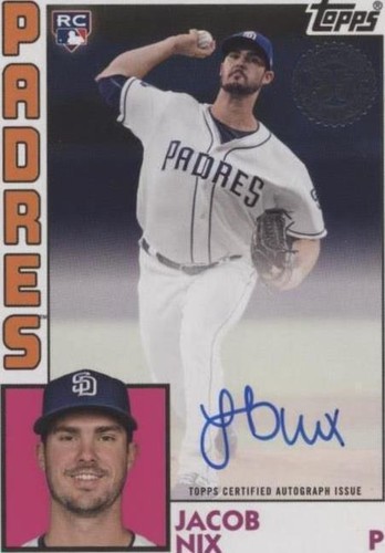 2019 Topps - Jacob Nix #84A-JN