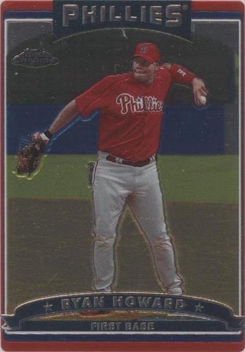 2006 Topps Chrome - Ryan Howard #204