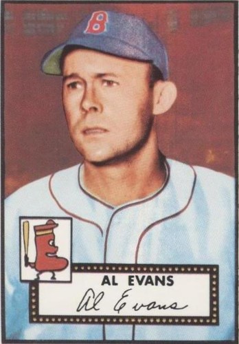 1983 Topps 1952 Reprint Series - Al Evans #152